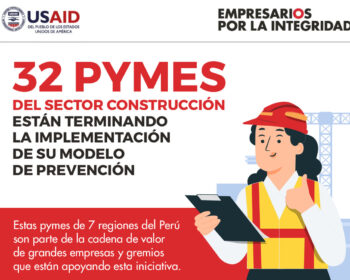 32 pymes del sector construcción están terminando la implementación de su modelo de prevención