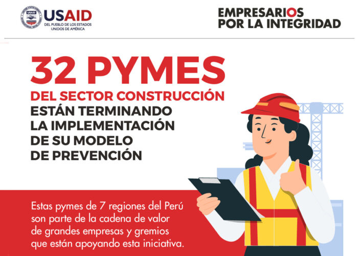 32 pymes del sector construcción están terminando la implementación de su modelo de prevención